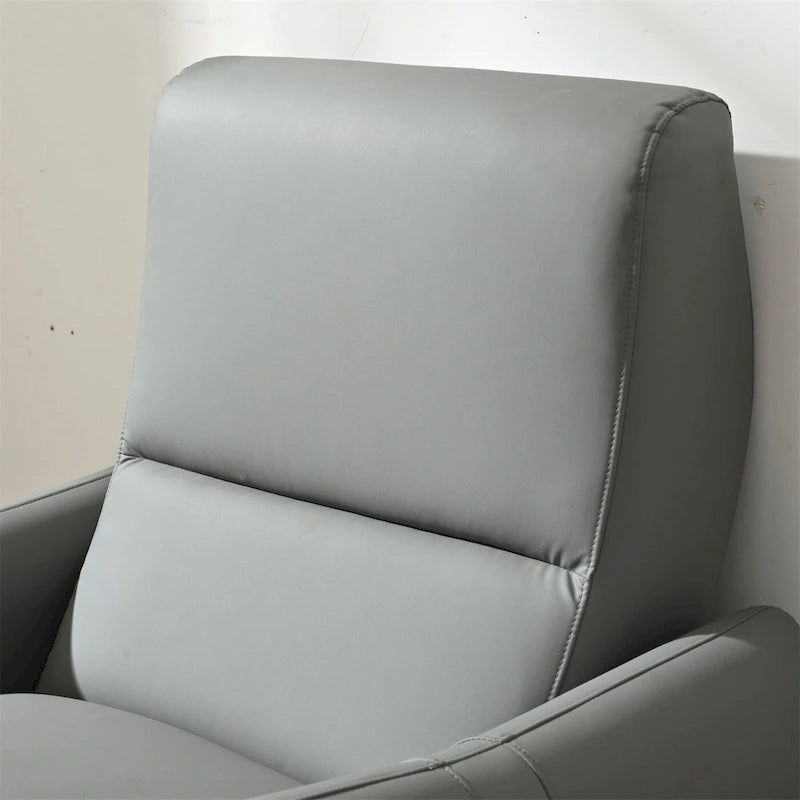 Power Recliner with USB Port, Space-Saving Wall Hugger Recliner