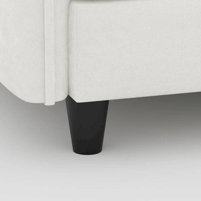 74-Inch Mid-Century Modern Loveseat Sofa for Small Spaces