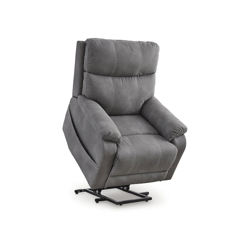 Next-Gen Durapella Power Lift Recliner with Adjustable Headrest and Lumbar Support