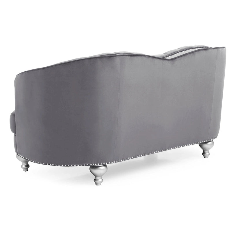 Traditional Loveseat Sofa, 71-Inch
