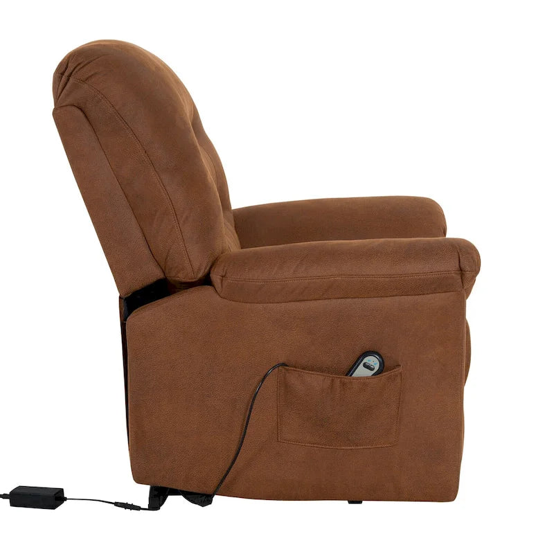Electric Power Lift Recliner Chair with Remote Control for Elderly Use