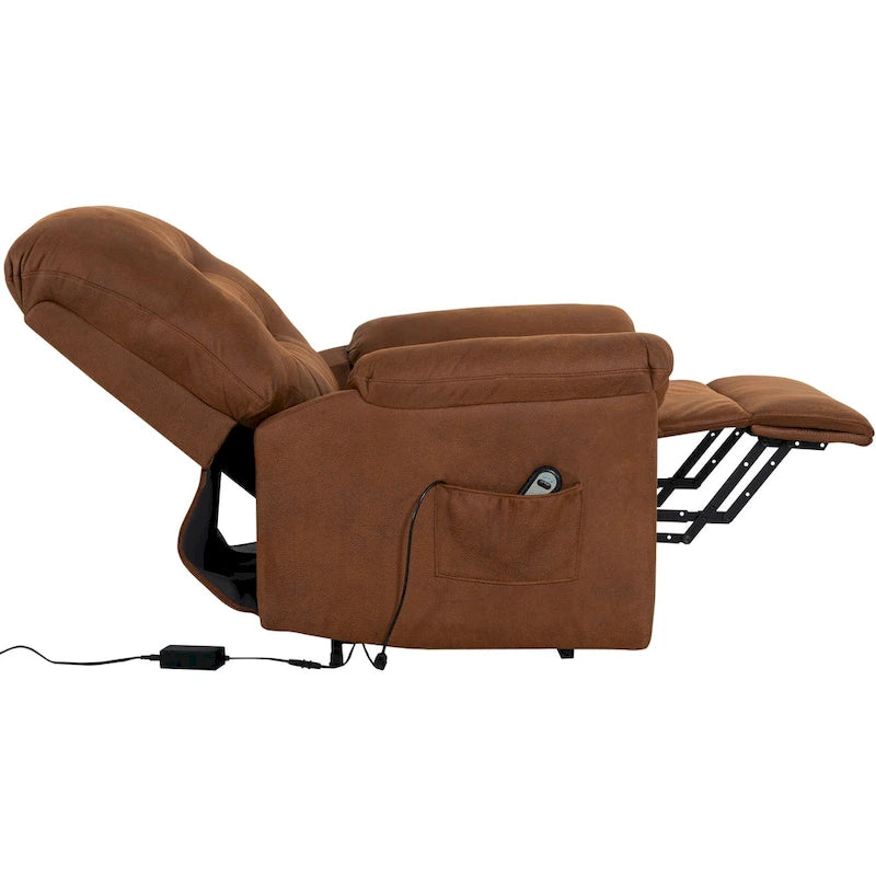 Electric Power Lift Recliner Chair with Remote Control for Elderly Use