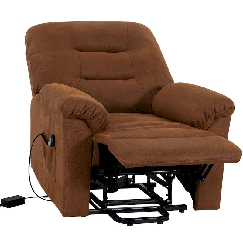 Electric Power Lift Recliner Chair with Remote Control for Elderly Use