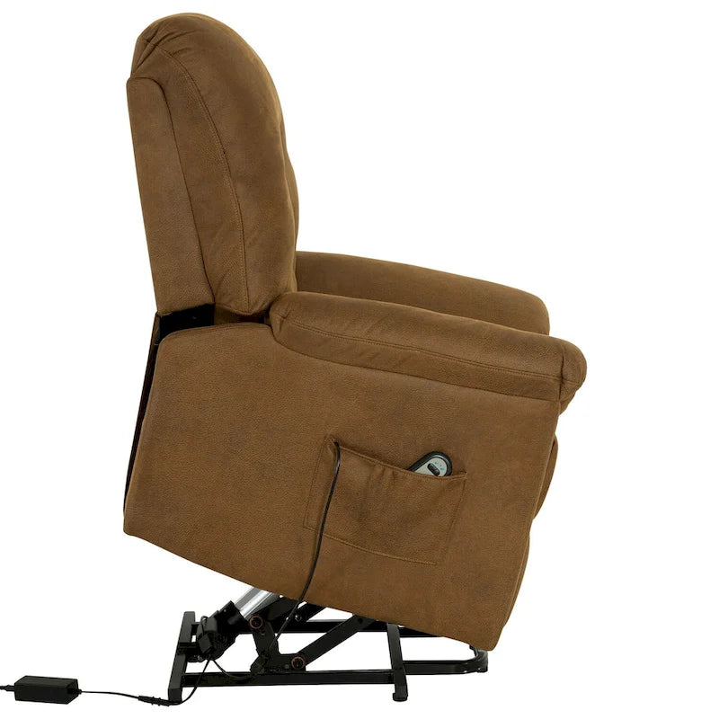 Electric Power Lift Recliner Chair with Remote Control for Elderly Use