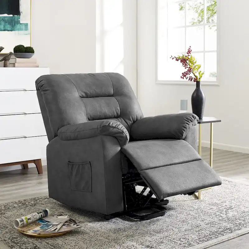 Electric Power Lift Recliner Chair with Remote Control for Elderly Use