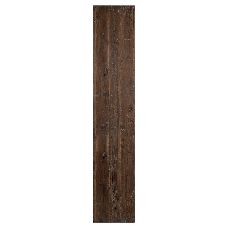 48-Inch Upholstered Bench with Grey Fabric and Tapered Wood Legs