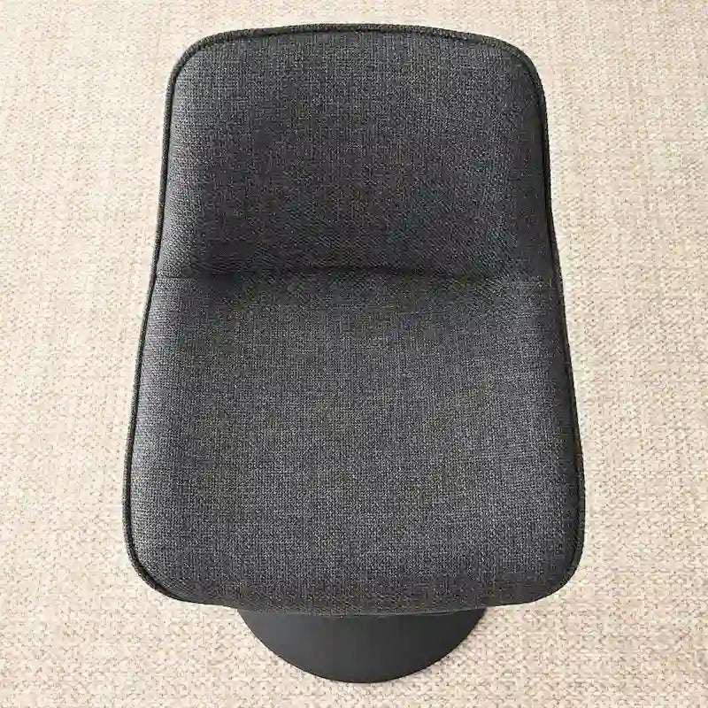 Adjustable Height Swivel Bar Stool with Vinyl Seat, Set of 2