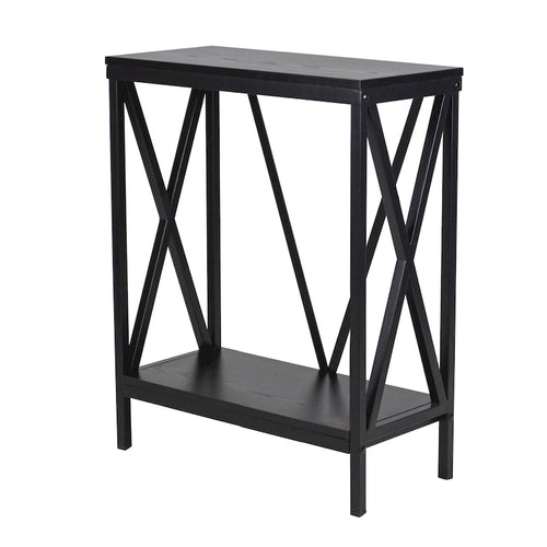 20-Gallon Steel X-Frame Fish Tank Stand with Black Powder Coat Finish