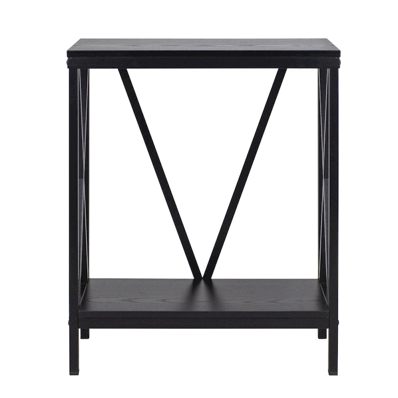 20-Gallon Steel X-Frame Fish Tank Stand with Black Powder Coat Finish